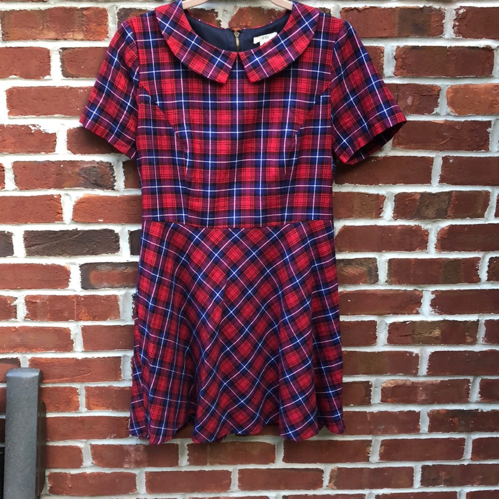 Forever 21 plaid dress